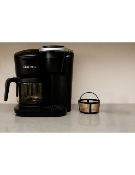 Filtro de café reutilizable PureHQ para Keurig K-Duo - Malla dorada Filtro de café reutilizable PureHQ para Keurig K-Duo - Malla dorada