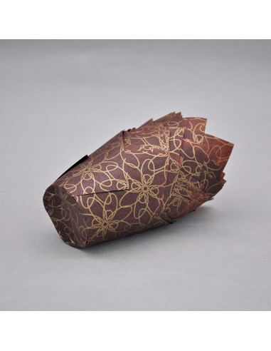 Tazas de hornear tulipán QLSmypkg 125 pcs 5.08 cm floral