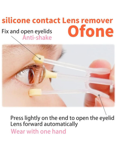 Herramienta de Inserción y Extracción de Lentes Ofone Amarillo