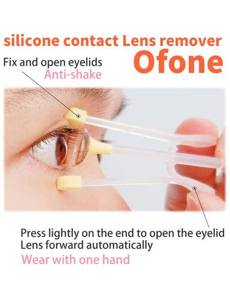 Herramienta de Inserción y Extracción de Lentes Ofone Amarillo Herramienta de Inserción y Extracción de Lentes Ofone Amarillo