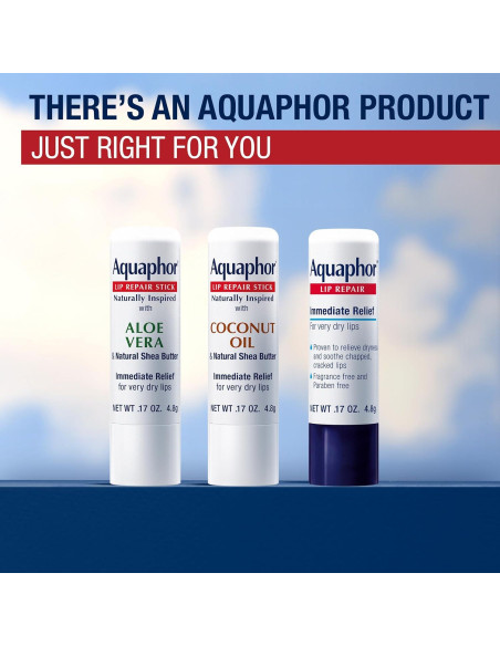 Bálsamo Labial Aquaphor Naturalmente Inspirado 3x4.83g Bálsamo Labial Aquaphor Naturalmente Inspirado 3x4.83g