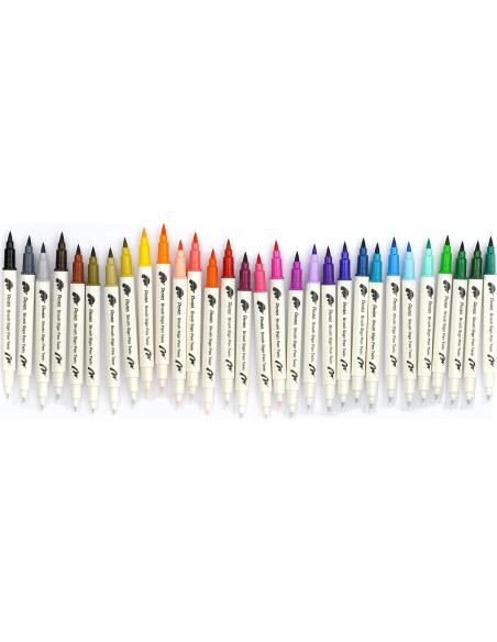 Bolígrafo de Pincel Doble Pentel SESW30C-30 Set 30 Colores Bolígrafo de Pincel Doble Pentel SESW30C-30 Set 30 Colores
