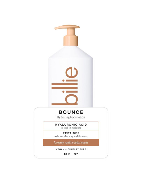 Loción Corporal Hidratante Billie Bounce 532 ml - Cedro Vainilla Loción Corporal Hidratante Billie Bounce 532 ml - Cedro Vainilla