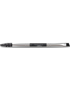 Brocha de Cejas Doble Cara Aesthetica Pro - Angulada y Spoolie 2