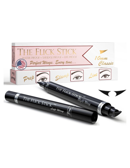 Sello Delineador de Ojos con Alas Vogue Efectos Negro 10mm Sello Delineador de Ojos con Alas Vogue Efectos Negro 10mm