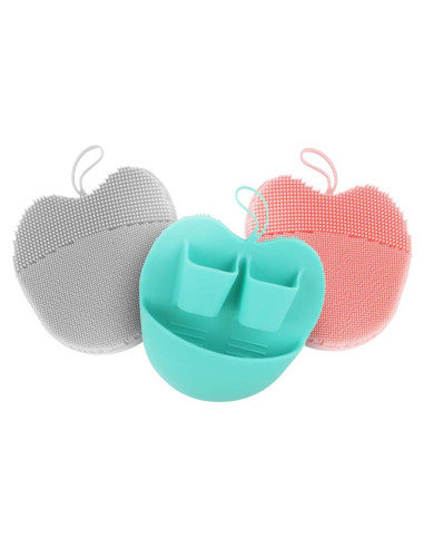 INNERNEED Juego de Cepillos Faciales de Silicona Suave - 3 Piezas