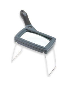 Lupa de Vidrio Carson SG-16 2x con Soporte Plegable 2