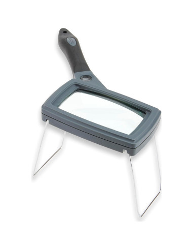 Lupa de Vidrio Carson SG-16 2x con Soporte Plegable