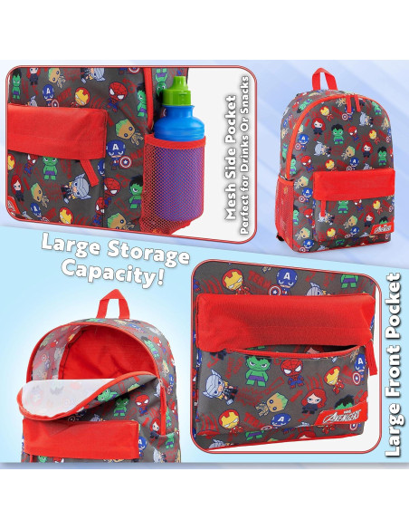 Mochila Marvel Avengers para Niños 40x30x16cm Aop Mochila Marvel Avengers para Niños 40x30x16cm Aop