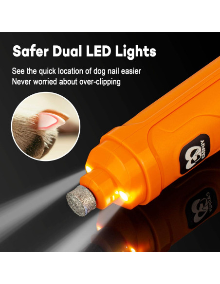 Molinillo de Uñas Eléctrico Casfuy N30 con 2 Luces LED Molinillo de Uñas Eléctrico Casfuy N30 con 2 Luces LED