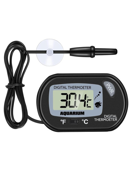 Termómetro Digital para Acuario Zacro ZDT1-AUX-1 LCD Grande Termómetro Digital para Acuario Zacro ZDT1-AUX-1 LCD Grande