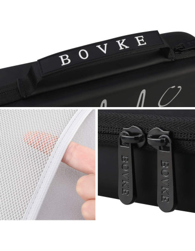 Estuche para Estetoscopio BOVKE Negro - Compatible con Littmann
