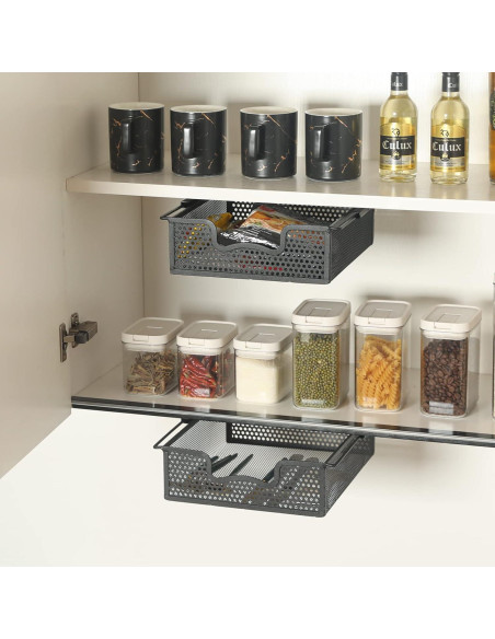 Cesta Colgante Extraíble JKsmart 2-Pack para Cocina y Oficina Cesta Colgante Extraíble JKsmart 2-Pack para Cocina y Oficina