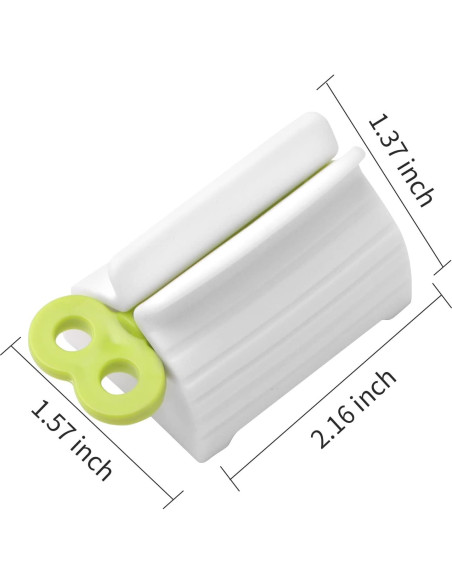 Compresor de Pasta de Dientes JIAKAI 2 Piezas Azul y Verde Compresor de Pasta de Dientes JIAKAI 2 Piezas Azul y Verde