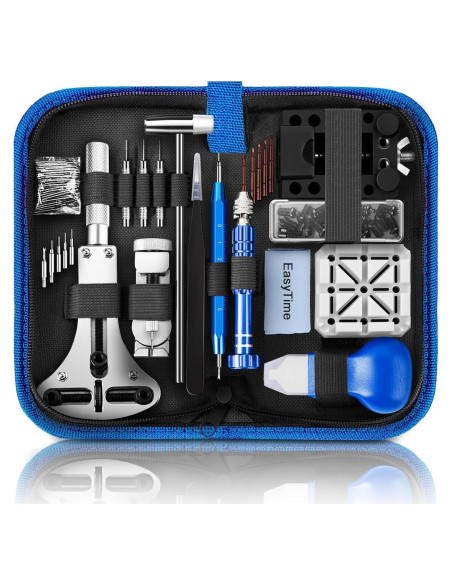 Kit de Reparación de Reloj EasyTime 149PCS con Herramientas Kit de Reparación de Reloj EasyTime 149PCS con Herramientas