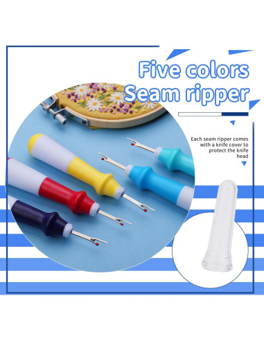 Kit de 65 PCS Deshacer Costuras SOCNITC con Mango Ergonómico