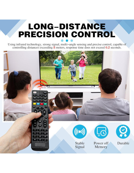 Paquete de 5 Controles Remotos Universales para TV Saysurey Paquete de 5 Controles Remotos Universales para TV Saysurey