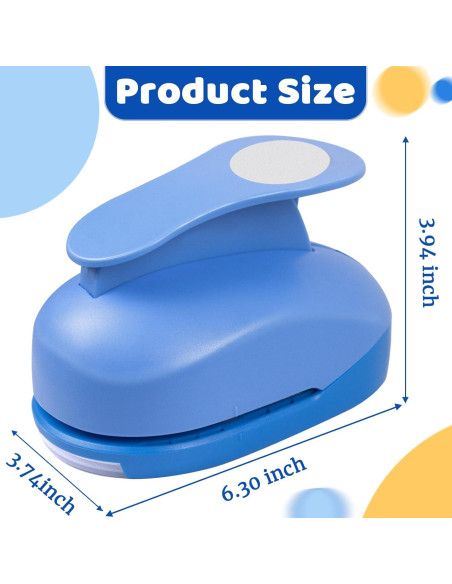 Perforadora Circular Grande HKKYO 3 Pulgadas para Manualidades Perforadora Circular Grande HKKYO 3 Pulgadas para Manualidades