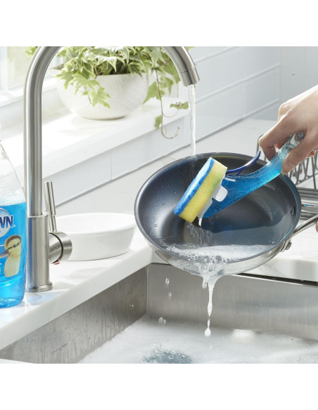 Cepillo de Platos Rellenable Dawn Sin Goteo 49.9g Cepillo de Platos Rellenable Dawn Sin Goteo 49.9g