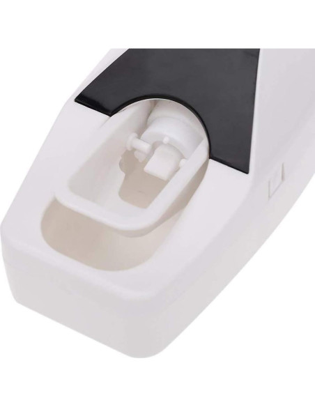 Dispensador Automático de Pasta de Dientes UpTuoLi Negro con Soporte Dispensador Automático de Pasta de Dientes UpTuoLi Negro con Soporte