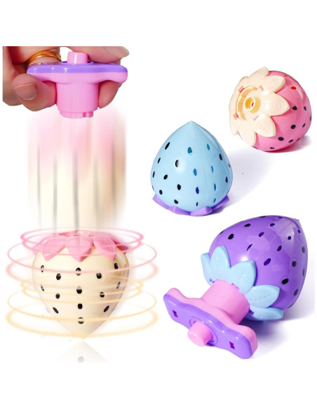 Trompos Iluminados Sepco 20 Pcs Juguetes Giratorios para Niños Trompos Iluminados Sepco 20 Pcs Juguetes Giratorios para Niños