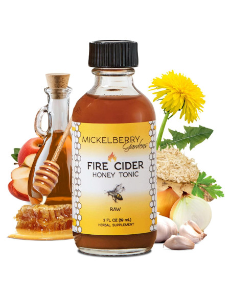 Tónico de Miel Fire Cider Mickelberry Gardens 59 ml Orgánico Tónico de Miel Fire Cider Mickelberry Gardens 59 ml Orgánico