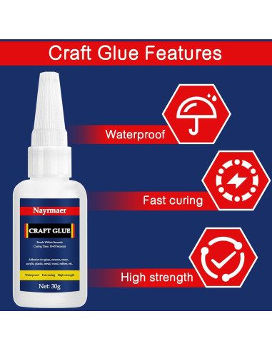 Pegamento para Manualidades Nayrmaer 59g - Multiusos y Rápido