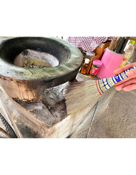 Escoba de Mano Pequeña AW BROOMS de Maíz 28 cm 2 Piezas Escoba de Mano Pequeña AW BROOMS de Maíz 28 cm 2 Piezas