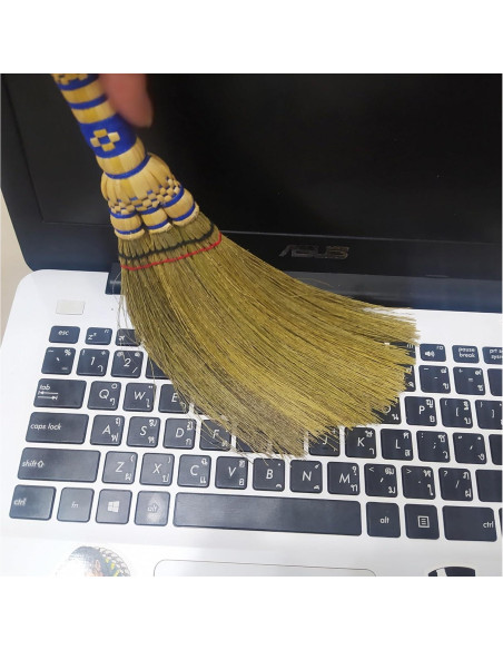 Escoba de Mano Pequeña AW BROOMS de Maíz 28 cm 2 Piezas Escoba de Mano Pequeña AW BROOMS de Maíz 28 cm 2 Piezas