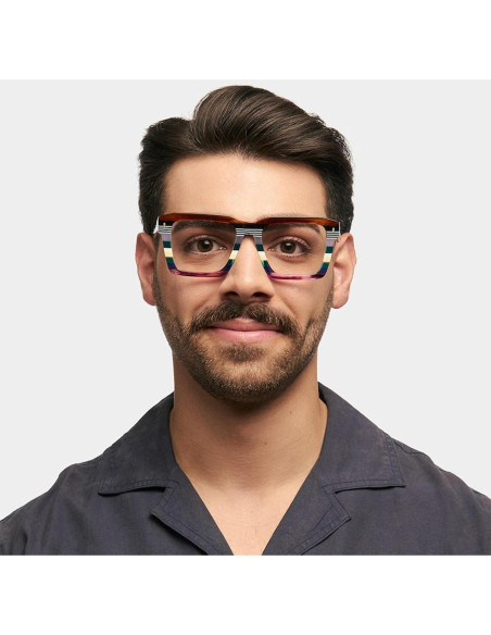 Montura de Gafas Cuadradas Zeelool ZJGA634947 para Hombres Montura de Gafas Cuadradas Zeelool ZJGA634947 para Hombres