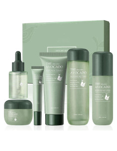 Set de Cuidado Facial Hidratante Aguacate LAIKME 6 Piezas