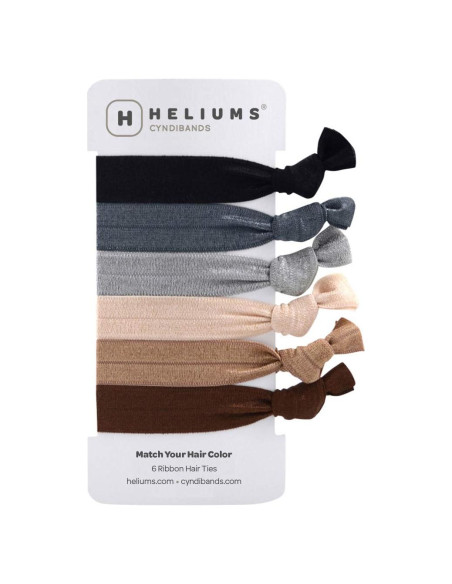 Cyndibands Bandas Elásticas Neutras para el Cabello - 6 Unidades Cyndibands Bandas Elásticas Neutras para el Cabello - 6 Unidades
