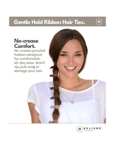 Cyndibands Bandas Elásticas Neutras para el Cabello - 6 Unidades 2