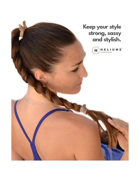 Cyndibands Bandas Elásticas Neutras para el Cabello - 6 Unidades Cyndibands Bandas Elásticas Neutras para el Cabello - 6 Unidades
