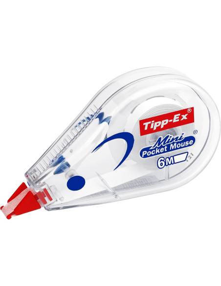 Cinta Correctora BIC Tipp-Ex Mini Pocket Mouse 5mm x 5m Cinta Correctora BIC Tipp-Ex Mini Pocket Mouse 5mm x 5m