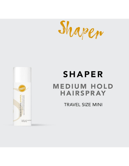 Laca para el cabello Shaper Classic Sebastian 42.5g - Sujeción flexible Laca para el cabello Shaper Classic Sebastian 42.5g - Sujeción flexible