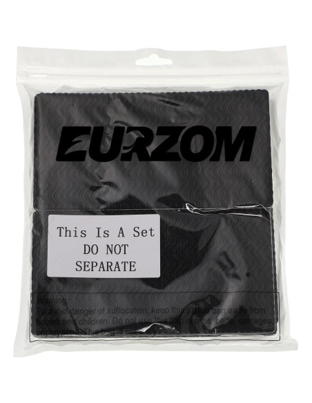 8 Almohadillas Antideslizantes para Zapatos Eurzom 15x8cm Negro 8 Almohadillas Antideslizantes para Zapatos Eurzom 15x8cm Negro