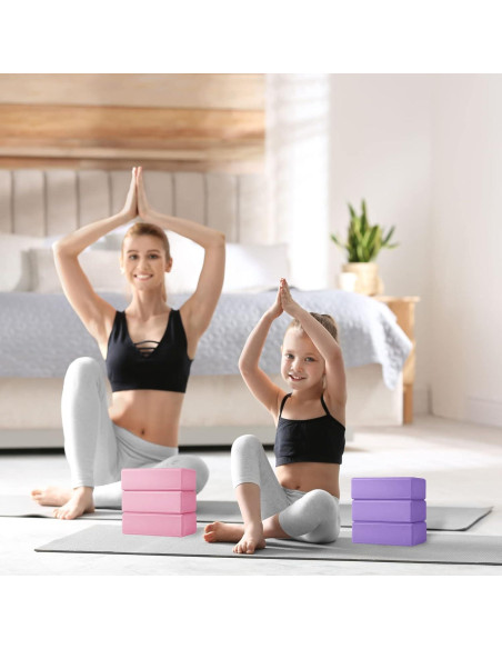 Bloques de Yoga Meooeck 30 Pcs Espuma EVA Antideslizante 23x15x7.5cm Bloques de Yoga Meooeck 30 Pcs Espuma EVA Antideslizante 23x15x7.5cm