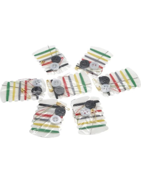 Kit de Costura de Viaje Aysekone 50 Sets - Reparaciones Rápidas Kit de Costura de Viaje Aysekone 50 Sets - Reparaciones Rápidas