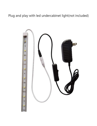 Adaptador de Alimentación DC 12V ShenBY 12W con Interruptor