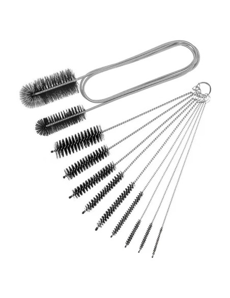 Juego de 10 Cepillos de Limpieza Flexible CANIPHA 155 cm Juego de 10 Cepillos de Limpieza Flexible CANIPHA 155 cm