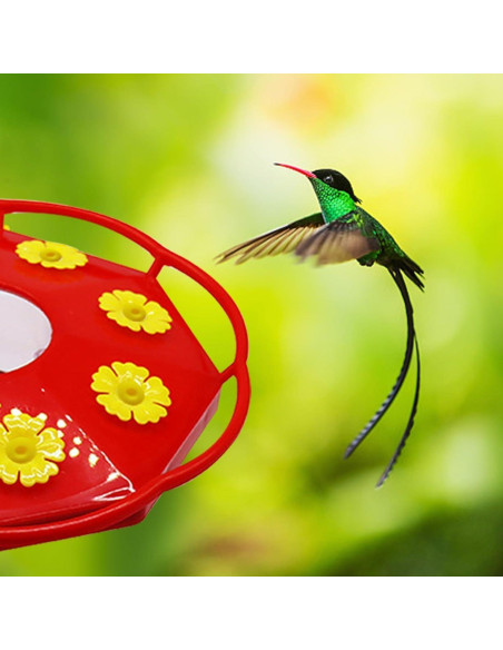 30 Piezas Repuesto Alimentador Colibrí Jinshining Amarillo 3cm 30 Piezas Repuesto Alimentador Colibrí Jinshining Amarillo 3cm