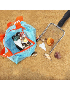 Pala de Malla para Playa Vodolo con Bolsa para Conchas 2