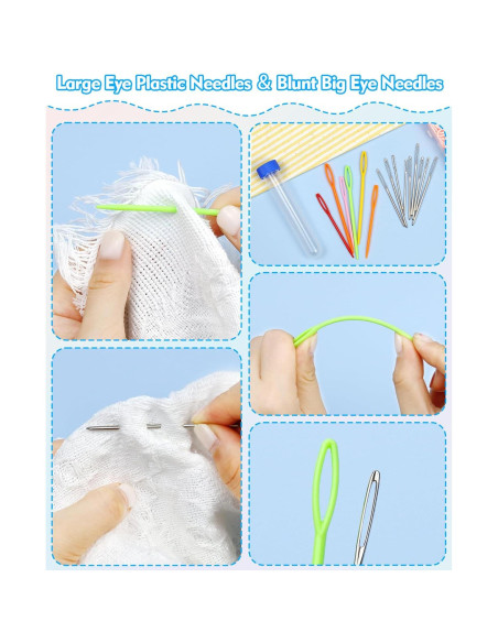 Marcadores de Puntos FIVEIZERO 220 Piezas con Agujas de Coser Marcadores de Puntos FIVEIZERO 220 Piezas con Agujas de Coser