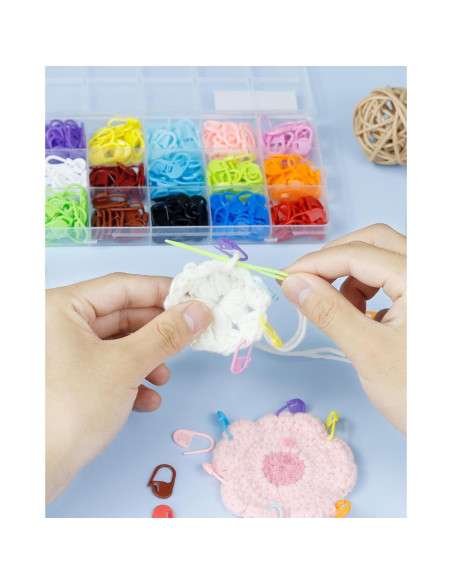 Marcadores de Puntos FIVEIZERO 220 Piezas con Agujas de Coser Marcadores de Puntos FIVEIZERO 220 Piezas con Agujas de Coser