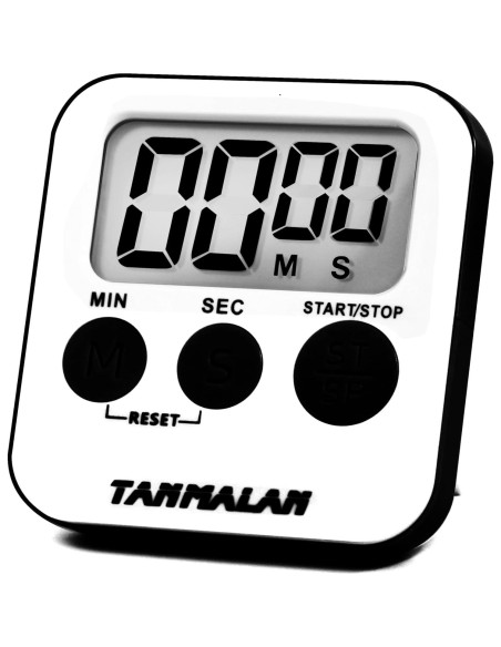 Temporizador de Cocina Tanmalan con Alarma Fuerte y Pantalla Grande Temporizador de Cocina Tanmalan con Alarma Fuerte y Pantalla Grande