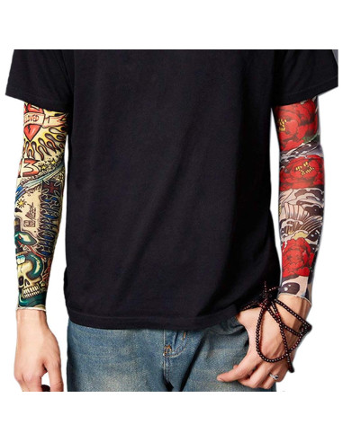 Mangas de Tatuaje Temporales Toirxarn 8PCS Unisex con Protección Solar