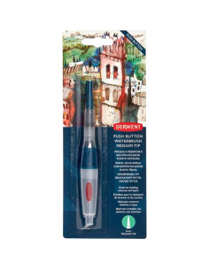 Pincel de Agua Derwent Punta Media 23.5 cm Nylon 2