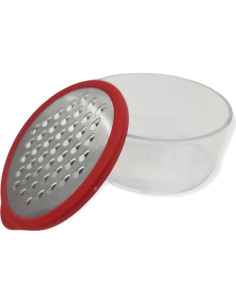 Mini Rallador con Contenedor Handy Housewares - Acero Inoxidable 2