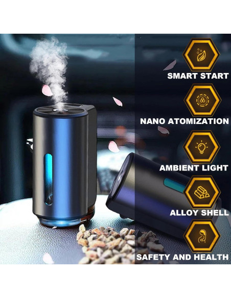 Difusor de Aromatizante Inteligente Bieitvi para Auto 181g Difusor de Aromatizante Inteligente Bieitvi para Auto 181g